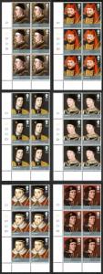 SG2812-17 2008 Kings and Queens Set in Cylinder Blocks of 6 U/M