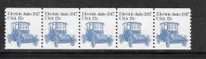 #1906 MNH Strip of 5