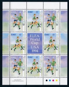 [043108] Ireland 1994 Sports World Cup Soccer Football United States MNH Sheet