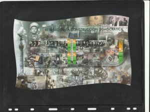 Mexico 2180  MNH  El siglo de la construccion Democratica Sheet 0f 5