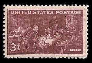 # 949 MINT NEVER HINGED DOCTORS VF+