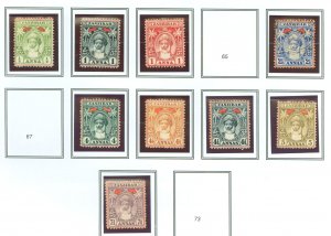 Zanzibar #62/72 Unused Single