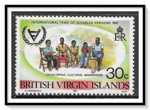 Virgin Islands #415 Year Of Disabled MNH