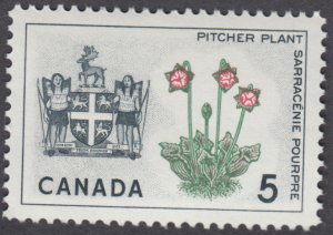 Canada - #427 Provincial Flowers & Coats-Of-Arms, Newfoundland - MNH