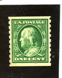 392 MINT PASTE UP SINGLE FVF OGLH Cat $33