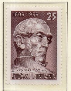 Finland 1956 Early Issue Fine Mint Hinged 25Mk. NW-222039