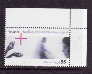 Germany-Sc#2268-unused NH set-Catholic Women's Organization-2003-