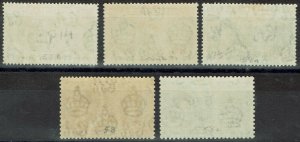 NIGERIA 1938 KGVI PICTORIAL 2/6 ALL PERFS AND SHADES