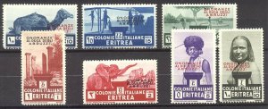 ERITREA #168-74 Mint NH - 1934 Abruzzi Set