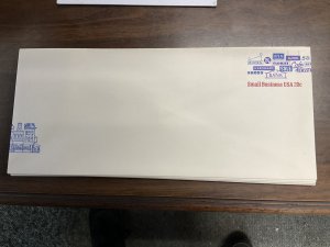 US SC# U606 Small Business Unused Large Envelope