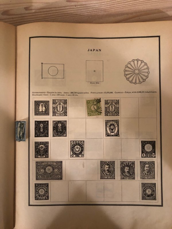 Modern Stamp Album Circa 1921