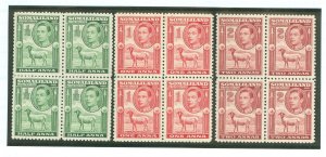 Somaliland Protectorate #84-86 Mint (NH) Multiple