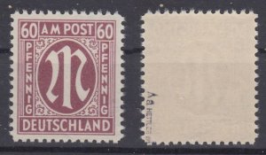 Germany 1945 Sc#3N18 Mi#33 aA mnh signed BPP (AB1249)