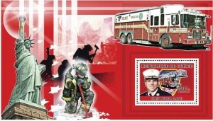 Guinea 2006 MNH - Firemens  Fire engines - YT 375, Mi 4260/BL975