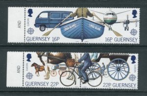 Guernsey 382a, 384a MNH cgs