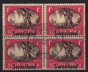 Swaziland Sc#38 Used Block of 4