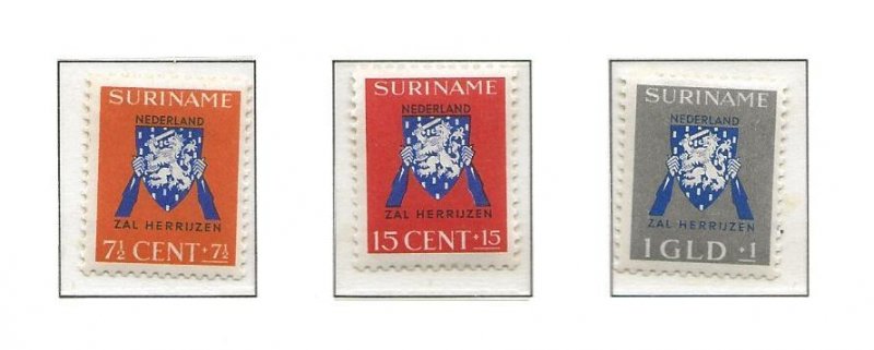 Suriname 1941 Help Netherlands set   mint HR