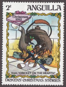 Anguilla 548  Disneys Jiminy Cricket 1983