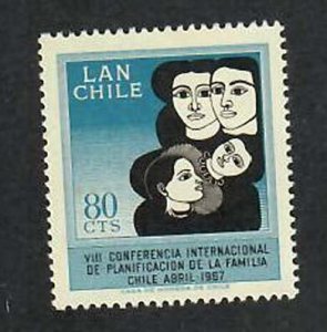 Chile; Scott C272; 1967;  Unused; NH
