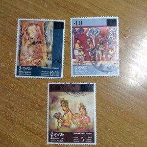 Sri Lanka  #  538-40  used