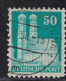 Germany AM Post Scott # 653, used