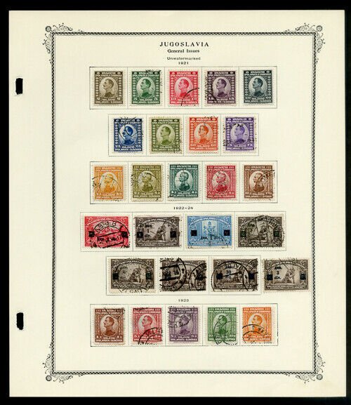 Yugoslavia Stamps Over 200+ Early Mint & Used from 1919 to 1920