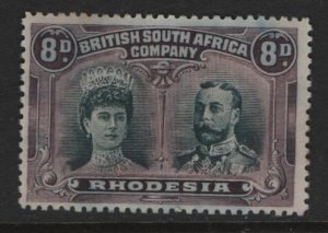 RHODESIA   109   NO GUM