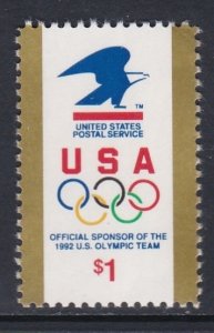 2539 Eagle & Olympic Rings MNH