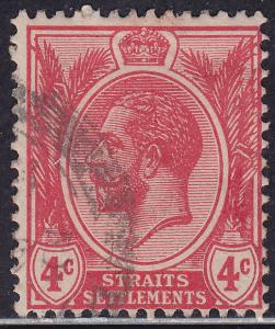 Straights Settlement 183 USED 1921 King George V