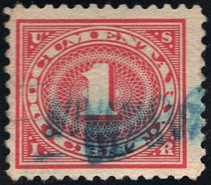 R228 1¢ Documentary Stamp (1917) Used