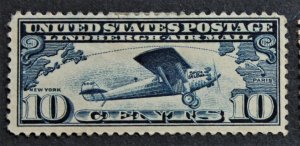 US SC# C10 MH Air Mail Planes Mint Hinged (Hinge Thin)