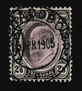 EDSROOM-17457 Transvaal 263 Used SON Cancel April 5, 1905 WK2 High Value CV$19