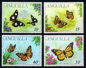 Anguilla #123-126  Set of 4 MH