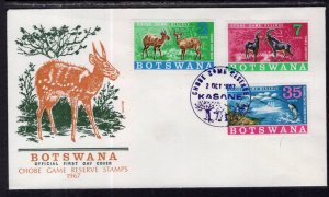 Botswana 37-39 Animals U/A FDC