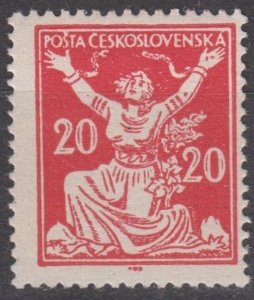 Czechoslovakia Scott #68 1920 MNH