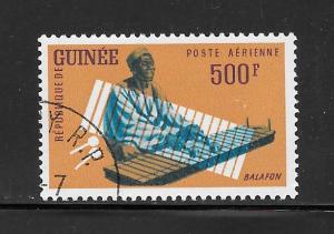 Guinea #C34 Airmail CTO.