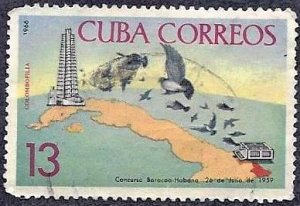 CUBA #1137, USED - 1966 - CUBA1140DTS13