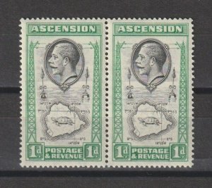 ASCENSION 1934 SG 22/22a MNH