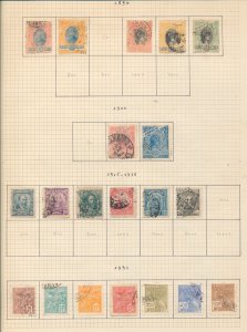 Bulgaria Brazil 1890s/1940s Used MH Collection on Pages (Apx 200) MK346