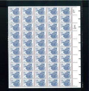 United States 22¢ Massachusetts Constitution Postage Stamp #2341 MNH Full Sheet