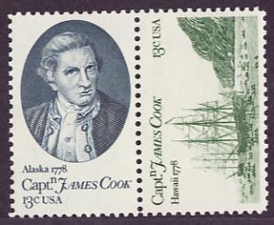 1732-33 Captain Cook MNH pair