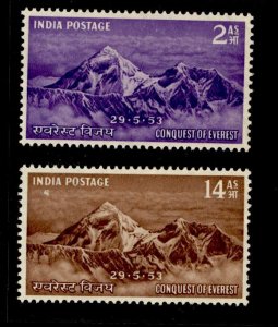 India #244-245  Single (Complete Set)