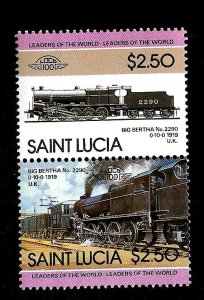 Saint Lucia 1985 - MNH - Pair - Scott #777