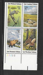 #1921-22 MNH Plate Block