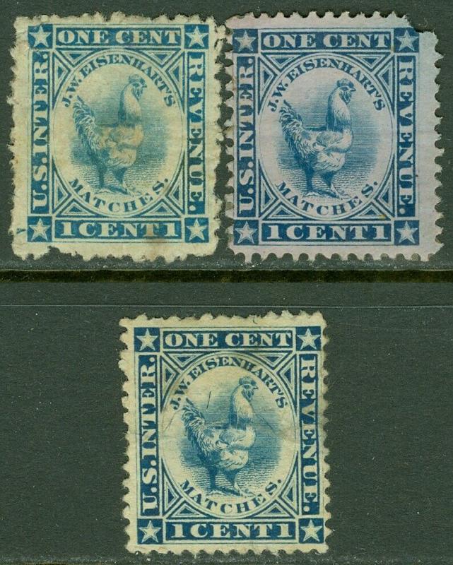 EDW1949SELL : USA Scott #RO80a, b, c. Used. All with small faults. Cat $222.50.