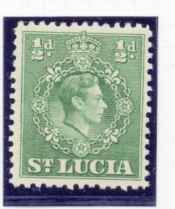 St Lucia 1938 Early Issue Fine Mint Hinged 1/2d. 168853