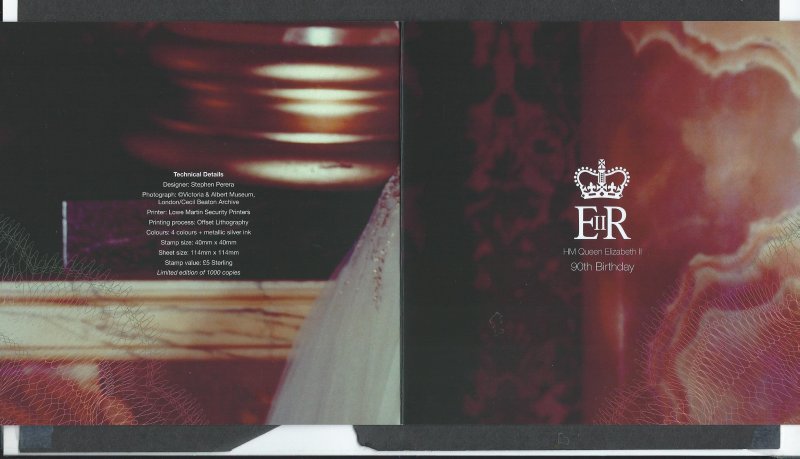 Gibraltar  sheet in folder  mnh  sc  1550