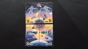 United States 1992 Space Adventure - Joint Issue with Russia Used