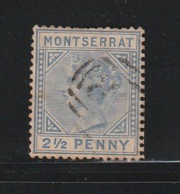 Montserrat 8 U Queen Victoria (A)