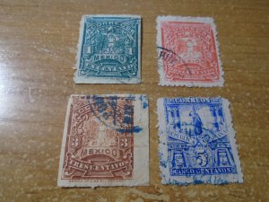 Mexico  # 257-59/261  used